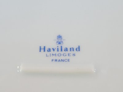 LIMOGES HAVILAND Dekor Vieux Paris Tafelaufsatz Korb Paniere