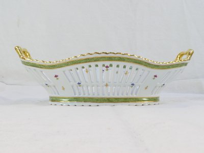 LIMOGES HAVILAND Dekor Vieux Paris Tafelaufsatz Korb Paniere