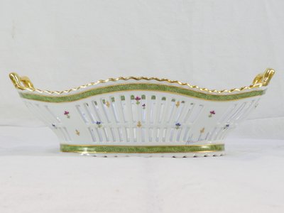 LIMOGES HAVILAND Dekor Vieux Paris Tafelaufsatz Korb Paniere
