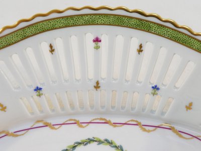 LIMOGES HAVILAND Dekor Vieux Paris Tafelaufsatz Korb Paniere