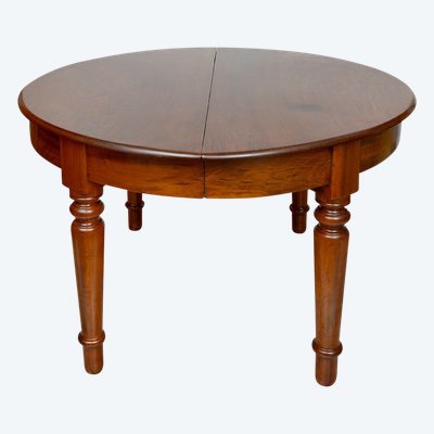 Table ancienne extensible Louis Philippe Napolitaine Epoque 19ème siècle.