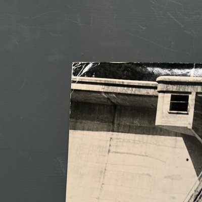 Photo noir et blanc intitulée Béton par Robert Laporte XXe