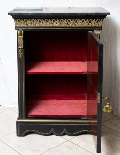 Antique Napoleon III France 19th century Boulle-style sideboard.