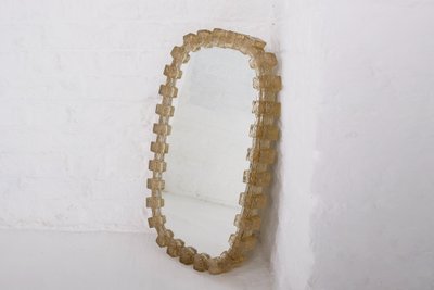 Amber Acrylic Luminous Mirror.