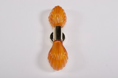 Paar italienische Wandleuchten "Muschel".