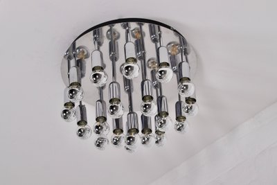 Atomic" Sciolari-style ceiling light.