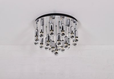 Atomic" Sciolari-style ceiling light.