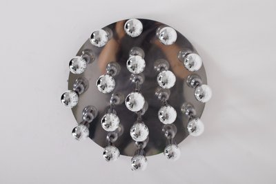 Atomic" Sciolari-style ceiling light.