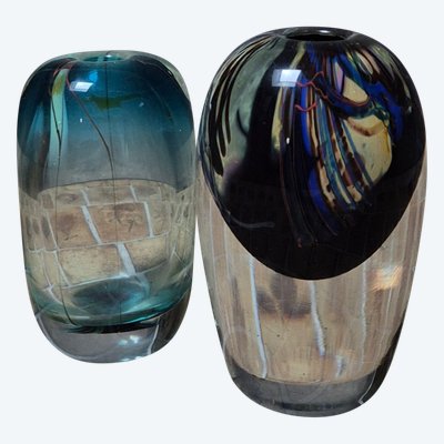 2 Vasen von Claude MORIN XXeme