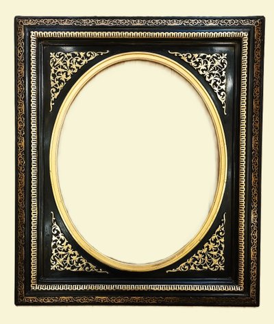 antica cornice napoleonica III del XIX secolo