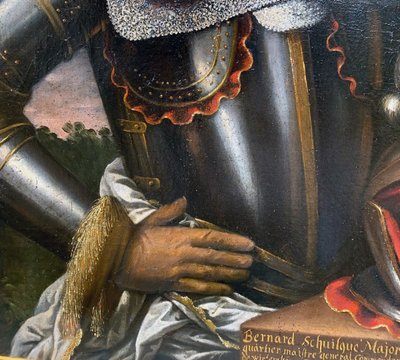 Porträt eines Soldaten 1660