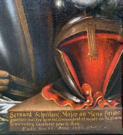 Porträt eines Soldaten 1660