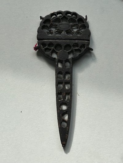 Scherenetui Schmiedeeisen durchbrochen - Frankreich XVII.