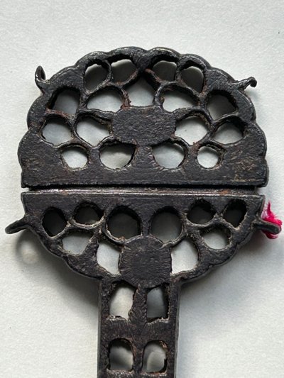 Scherenetui Schmiedeeisen durchbrochen - Frankreich XVII.