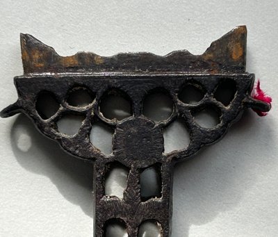 Scherenetui Schmiedeeisen durchbrochen - Frankreich XVII.
