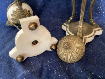 Paar Cassoletten mit Parfümbrenner