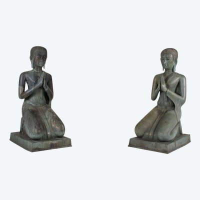 Grands Adorants Thepphanoms en Bronze, Rattanakos