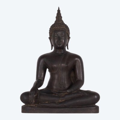 Shakyamuni Buddha in bronze