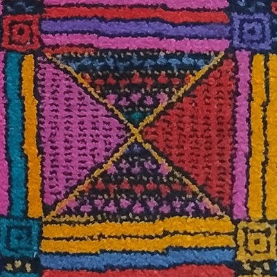 Magnifique tapis géométrique en laine italienne des années 1980 par Missoni pour T&J Vestor