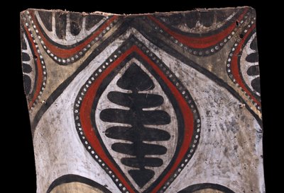 Bemalte Rinde, Stammeskunst, Ozeanische Kunst, Ozeanien, Papua-Neuguinea, 105 x 43 cm