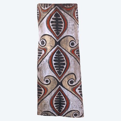 Bemalte Rinde, Stammeskunst, Ozeanische Kunst, Ozeanien, Papua-Neuguinea, 105 x 43 cm