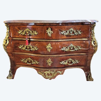 Stamped F. Lieutaud - Exceptional Regency Chest of Drawers