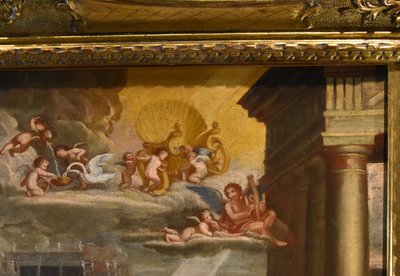 La Toeletta di Venere, Francesco Albani (Bologna 1578 - 1660) Seguace di