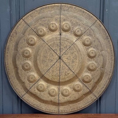 Orientalisches Teetablett aus Kupfer 95,5 cm XXe