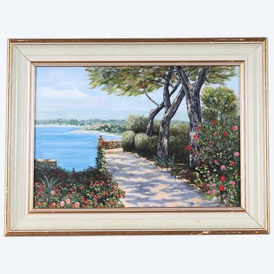 La Costa Azzurra, la Provenza, firmata Jean Drouillet, Scuola Francese