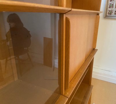 Oscar bookshelf in oak, circa 1950.