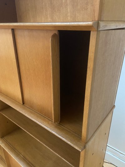 Oscar bookshelf in oak, circa 1950.