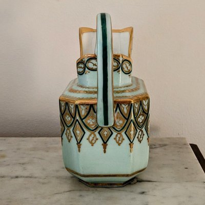 Paris, Restoration period - porcelain milk jug - troubadour, à la cathédrale