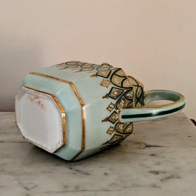 Paris, Restoration period - porcelain milk jug - troubadour, à la cathédrale