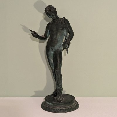 Souvenir du Grand Tour - Narciso pompeiano con patina di scavo