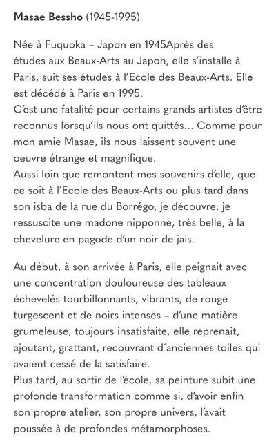 Masae bessho 1945/1995