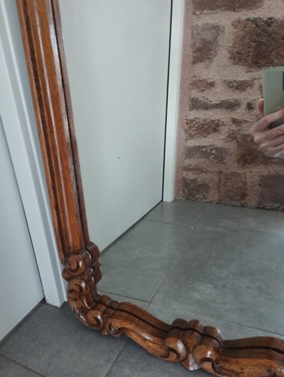 Rococo style baroque mirror