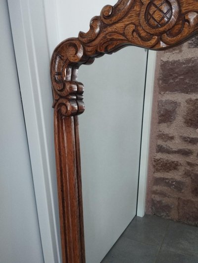 Rococo style baroque mirror