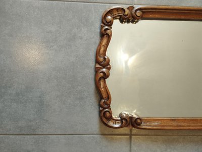 Rococo style baroque mirror