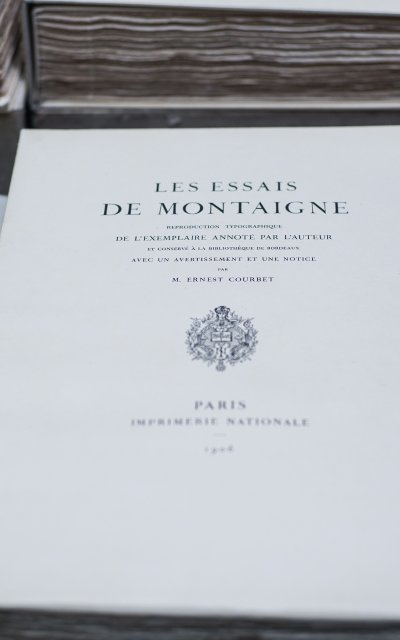 LES ESSAIS DE MONTAIGNE, Imprimerie Nationale de France, 1913-1928, complete 3 volumes, nc condition