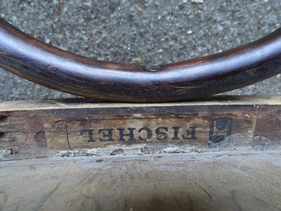 Set of 4 bistro chairs by Fischel 1930 N° 132 1/2, no Thonet