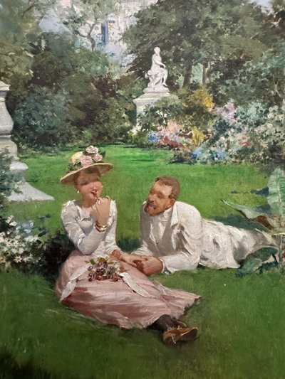 José Marín Baldo (1864-1925) - Die Zeit der Kirschen, circa 1890