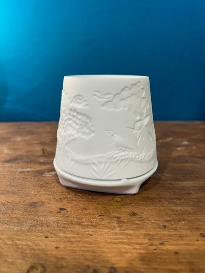 Haviland - Barattolo per candele - Decorazione tucani