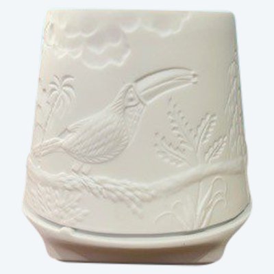 Haviland - Barattolo per candele - Decorazione tucani