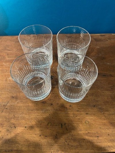 Baccarat - Bicchiere di cristallo (4) - Modello Nancy