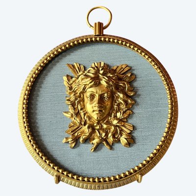 Appolon, gilt bronze