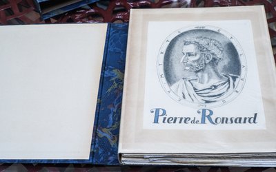 RONSARD (Pierre de)   LES AMOURS  - Poèmes choisis, ill. Pierre COURBOULEIX