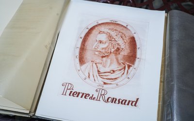 RONSARD (Pierre de)   LES AMOURS  - Poèmes choisis, ill. Pierre COURBOULEIX