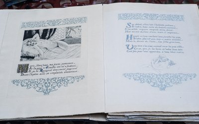 RONSARD (Pierre de)   LES AMOURS  - Poèmes choisis, ill. Pierre COURBOULEIX