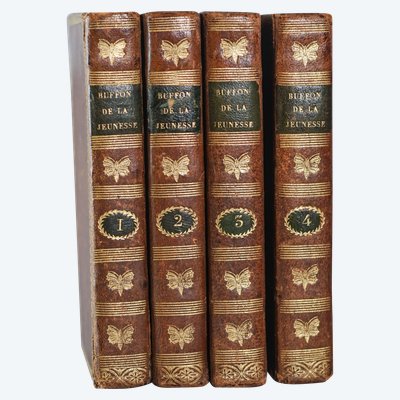 Le BUFFON de la jeunesse, Précis élémentaire d’ HISTOIRE NATURELLE 4 vol. 1822