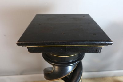 Pair of Napoleon III twisted stools